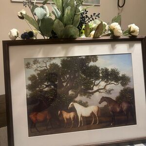 Framed Horse Art Print